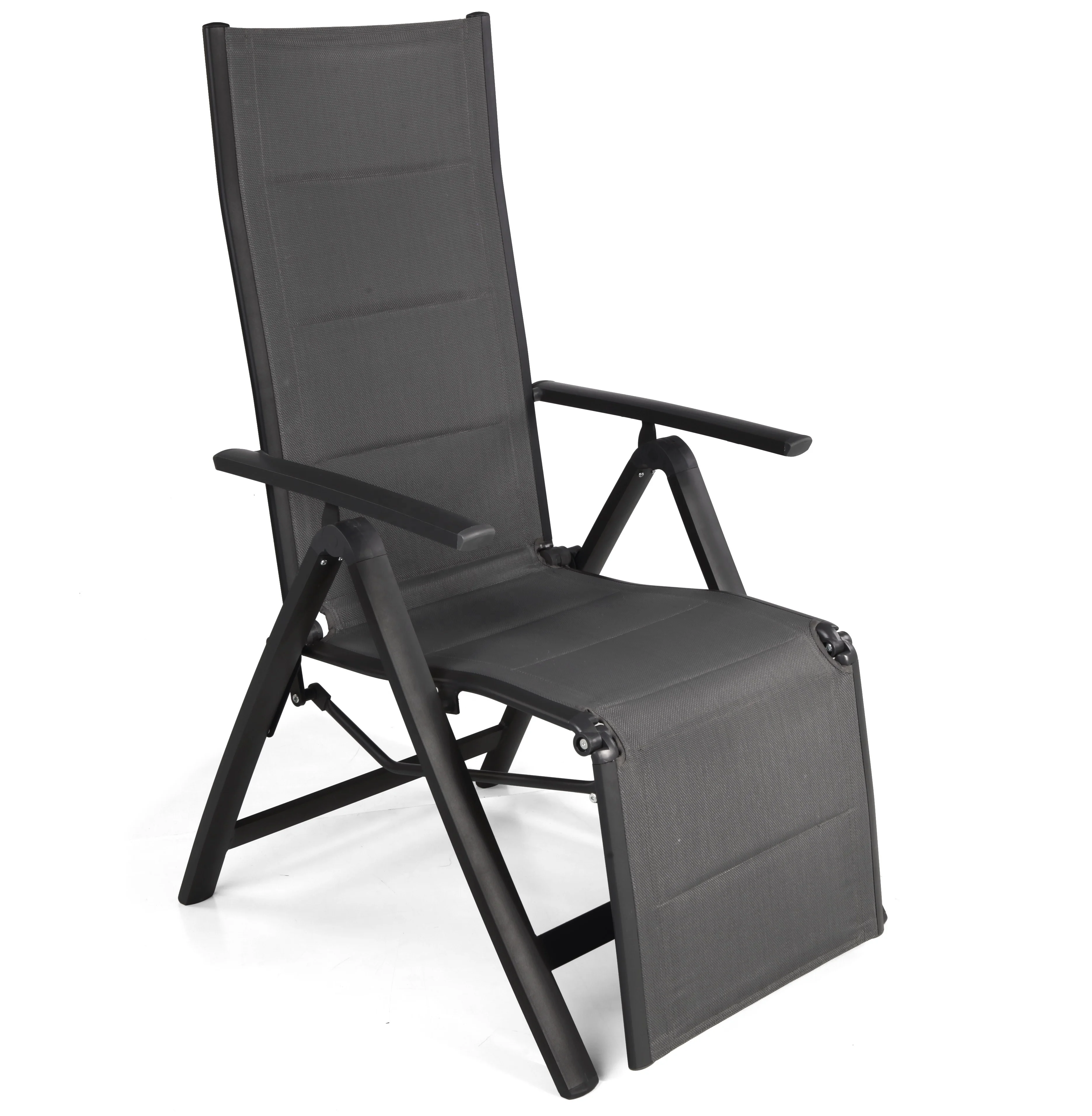 folding lounger with footrest