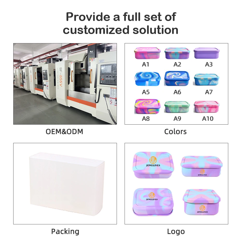 Hot Selling Food Grade Silicone Lunch Box Portable Children Kids Bento Box Microwavable 1-3L Capacity 3 Compartment Food Storage