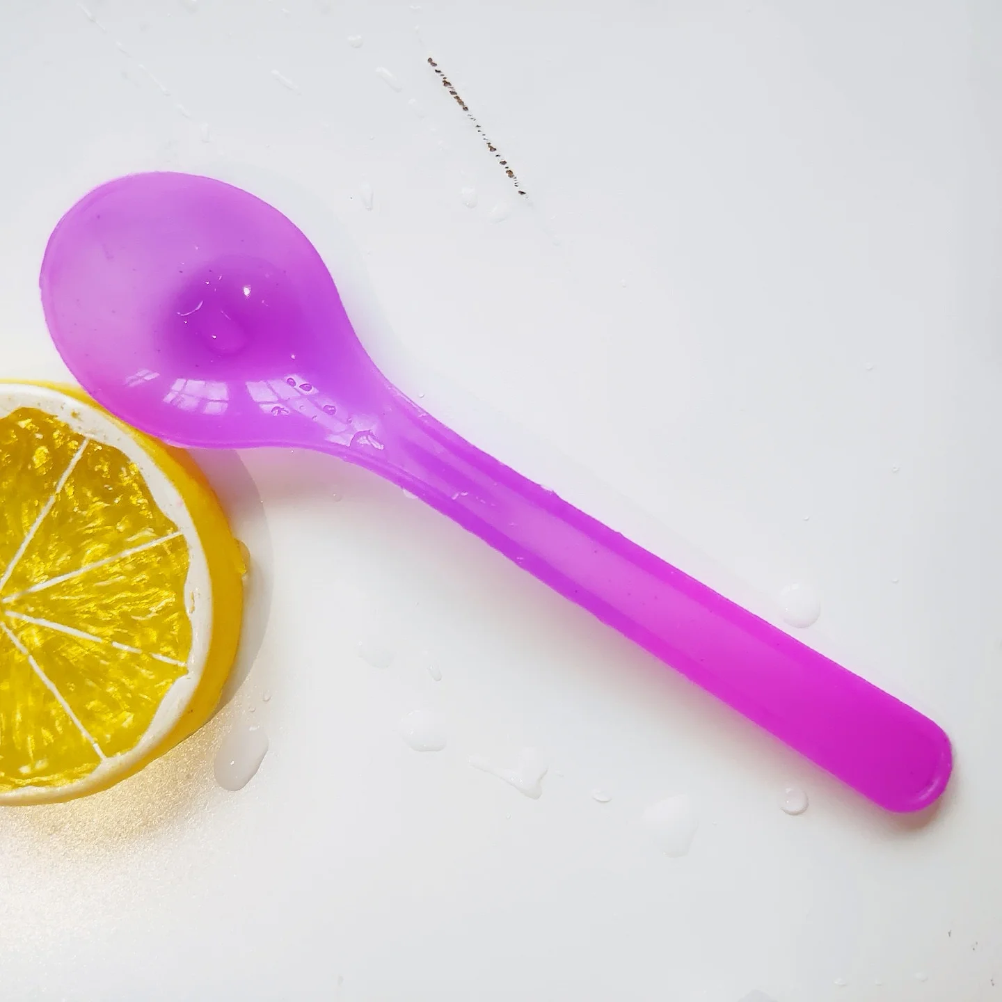 OEM Temperature Sensitive Color Changing Frozen Yogurt Spoon