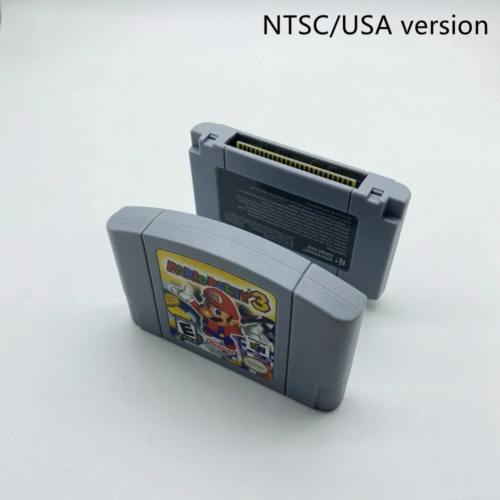 NTSC and PAL version n64 game card n64 loose for mario party 3