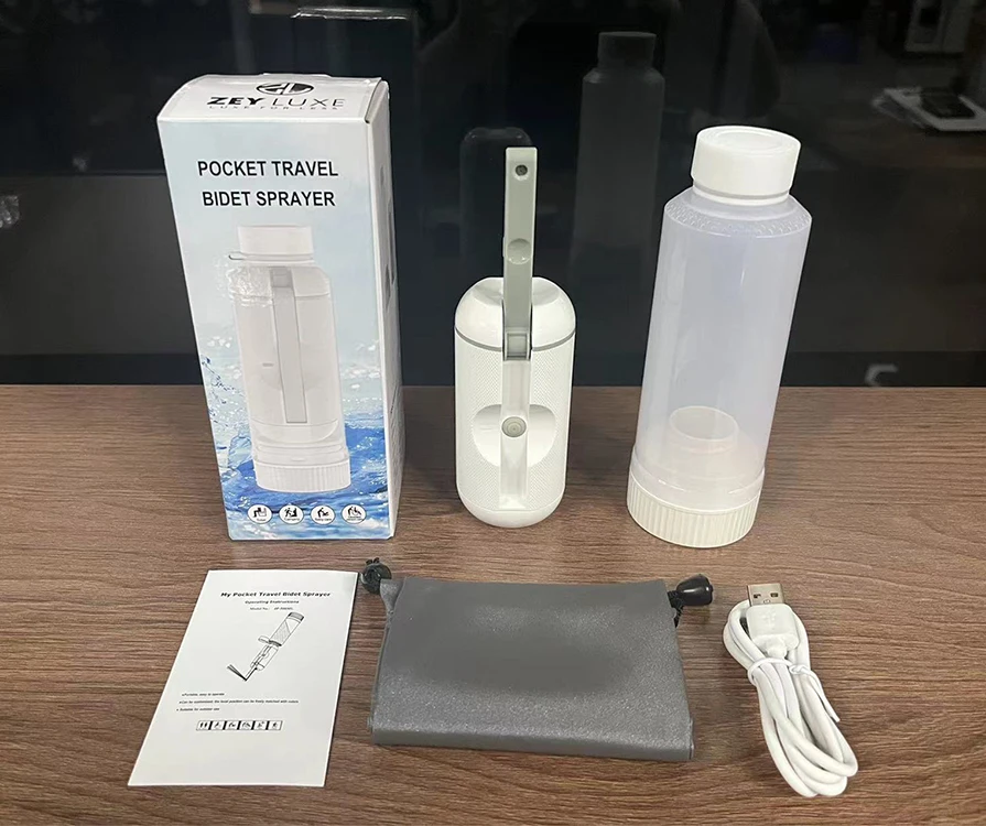 Electric Pocke Bidet Bottle Sprayer  for Travel USB-C Rechargeable Travel Portable Bidet for Women/Men details