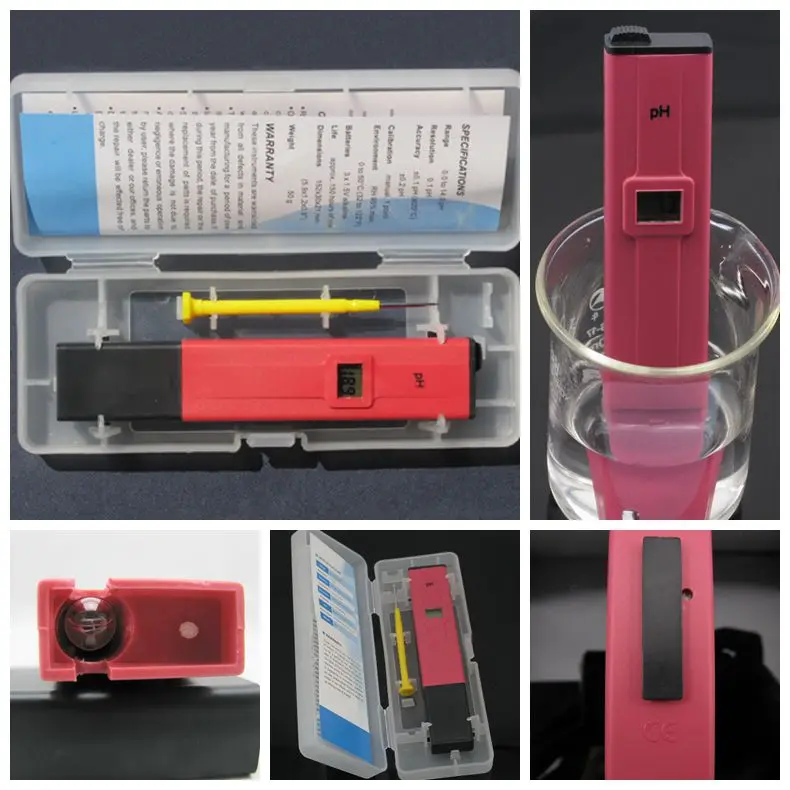 
 Индикатор тестирования ph от китайских производителей, метр  