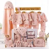Ensemble de 18 pièces rose épais