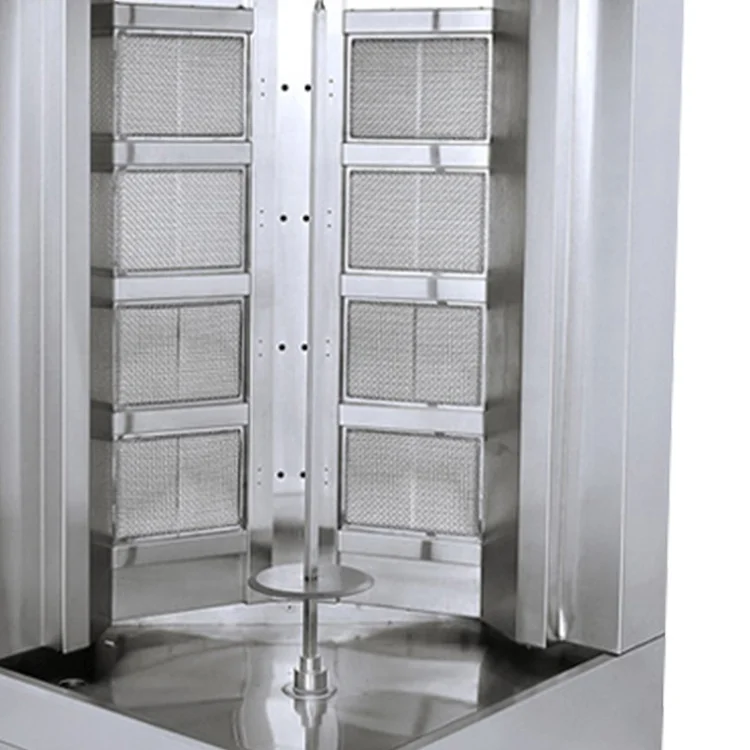 Лидер продаж 2022, Коммерческая мода, крутой полностью автоматический роторный газовый Многофункциональный Doner Kebab для ресторана