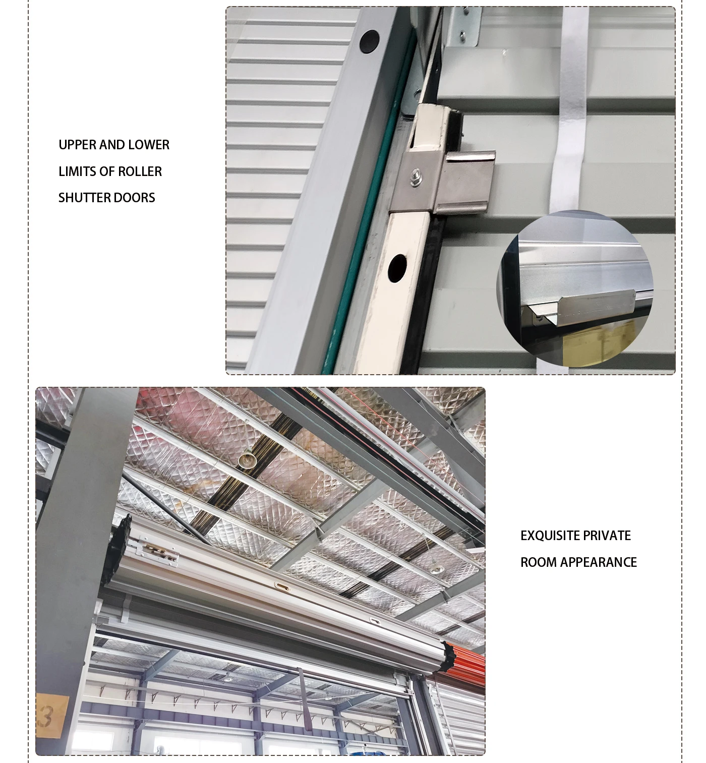 Factory direct sales of new self storage roller shutter doors supplier