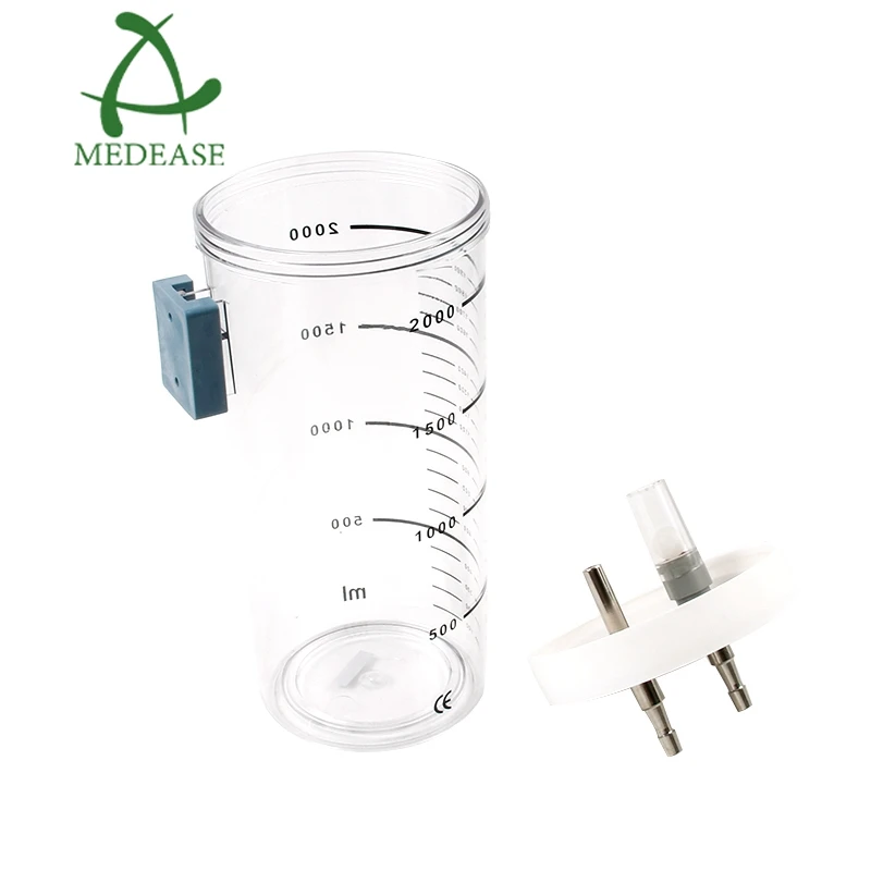 Anesthesia Equipment & Accessories 2l Suction Bottle For Portable Phlegm Suction Unit Buy