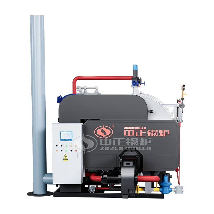 New Design Computer Control Lpg 4 Tons Capacity Light Oil Residual Oil Steam Boiler