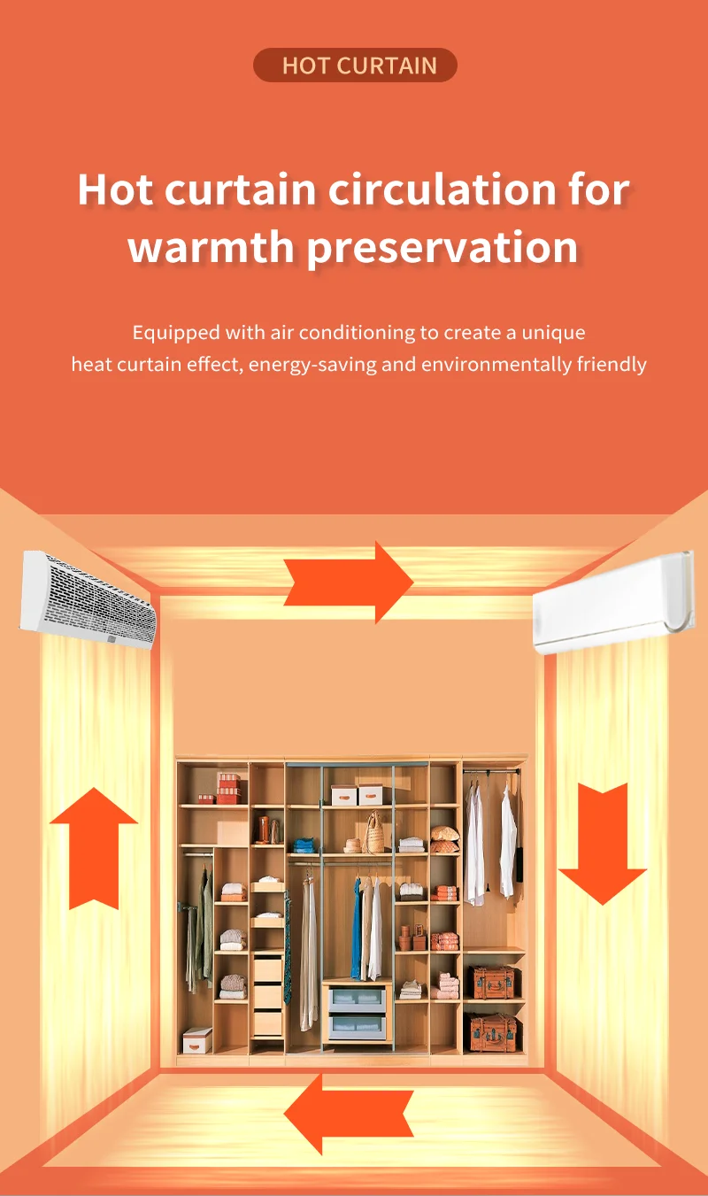Air Curtain, 900mm, PTC - detail 14