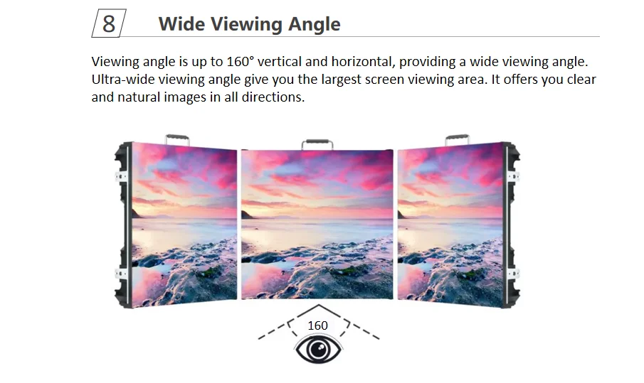 Led Screen 3m 4m X 3m LED Display - Full Color, High Brightness Screen