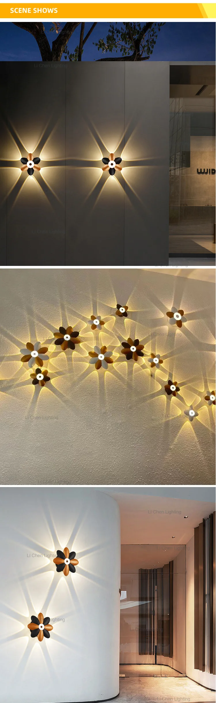 bd26 unique style ip65 waterproof living room lighting outdoor aluminum modern led wall lamp -4