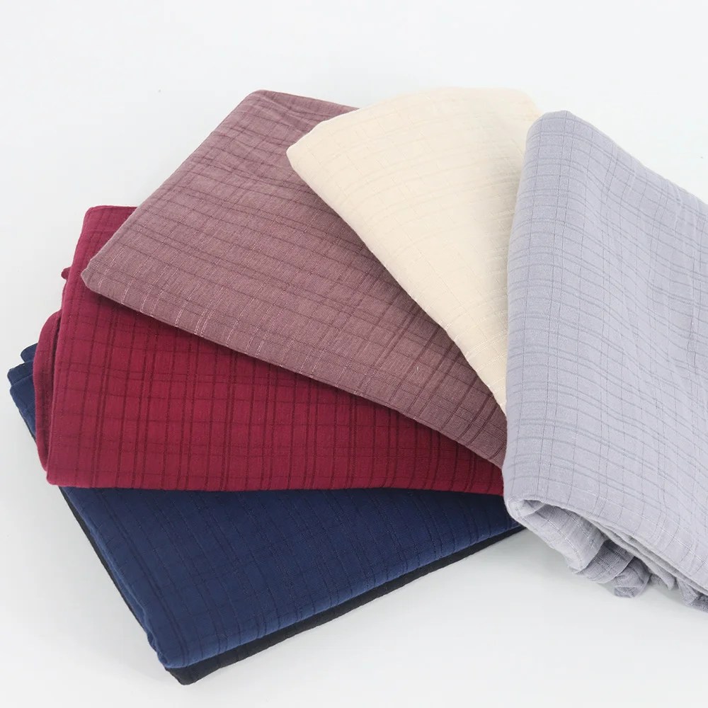 High Quality Prayer Cotton Jersey Scarves Hijab Muslim Women Stretchy