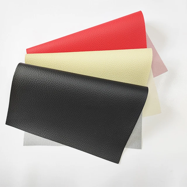 Various Pattern Vinyl Auto PVC Rexine Leather Stock Lot for Sofa