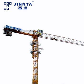 SHANXI JINNTA Wholesale Of New Materials QTZ100(C6013-8) Tower Crane Metal With Lower Price 60M 1.0T Tower Cranes