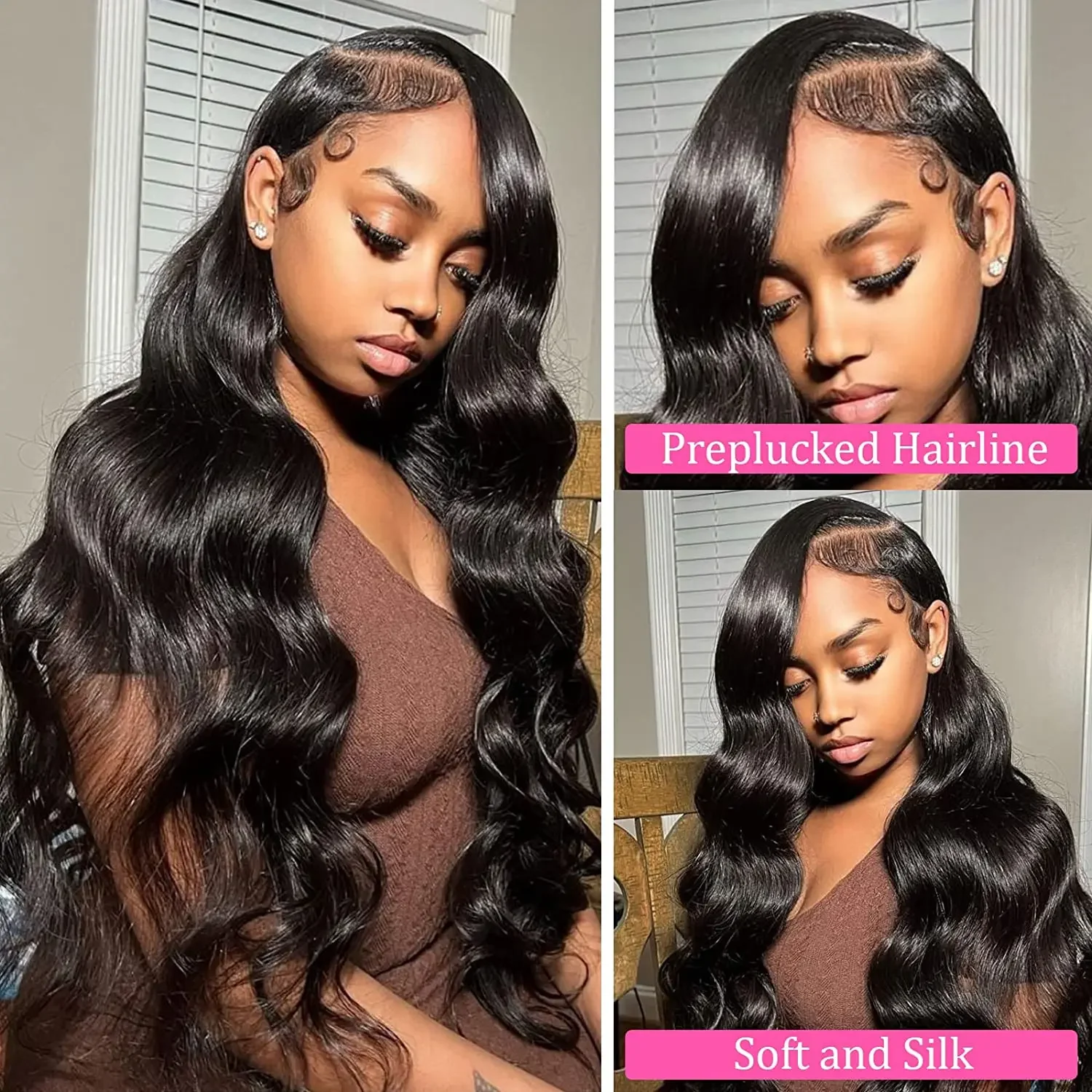 Remy Brazilian Human Hair Body Wave Braiding Bulks For Women 1/3 Bundles_voghion.com