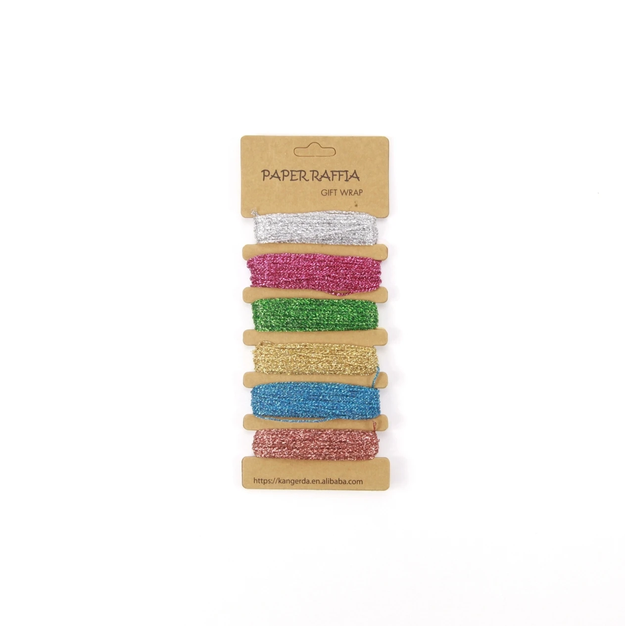 Metallic Thread Cord for Gift Wrapping Packaging