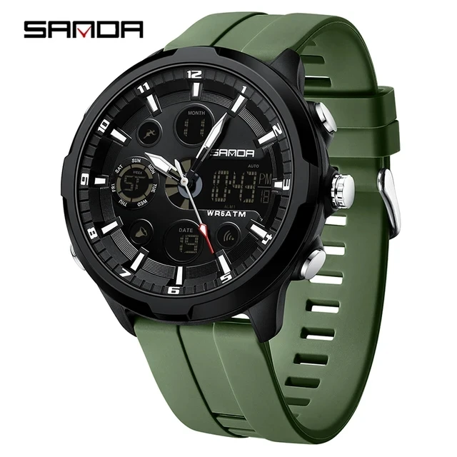 Sanda 9053 Men's Quartz Watch - Fashion & Functionality