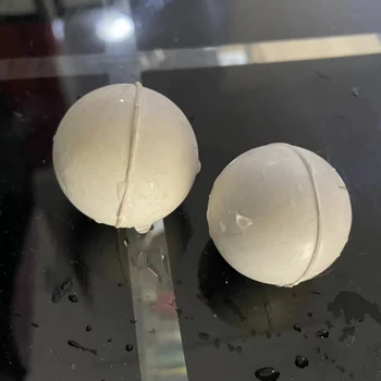 Factory Professional Customization Rubber Ball With Hole Soft Solid Silicone Screen Cleaning Rubber Balls
