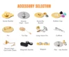 Multiple process accessories to choose