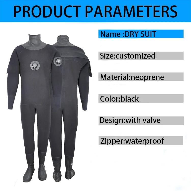 Professional Factory Custom Water Rescue Drysuit For Men High Quality