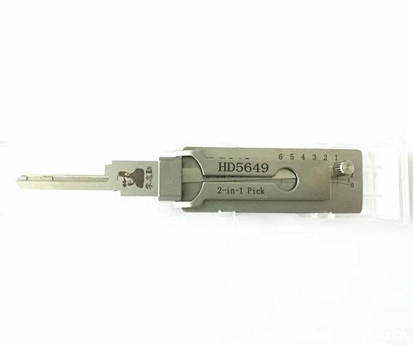 Free Ship LISHI 2 in 1 Lock Pick - HD5649 for Locksmiths