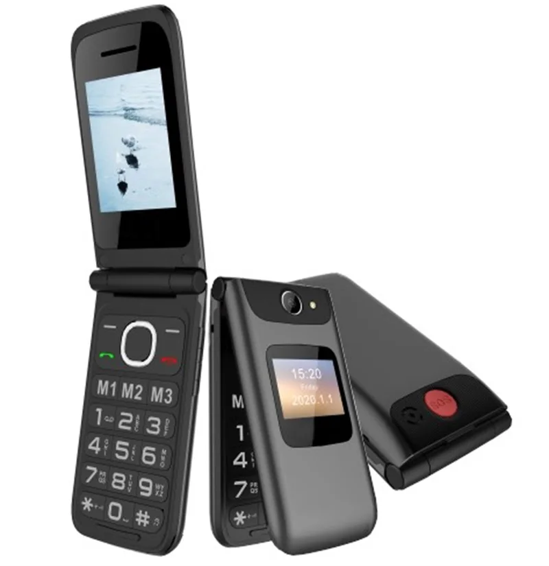 G2401 2.4 Inch Drop Proof Rugged Flip Phones  Phone 2g  Flip Low Price China Mobile Phone