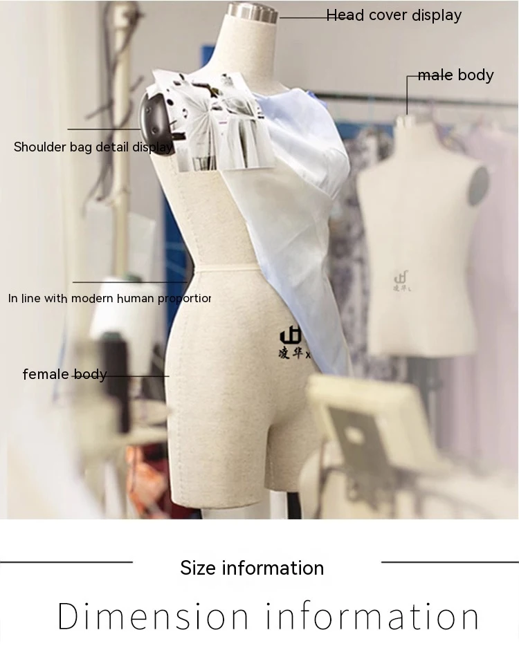 Cheap Dressmaker Sewing Adjustable Torso Foam Professional Large Size