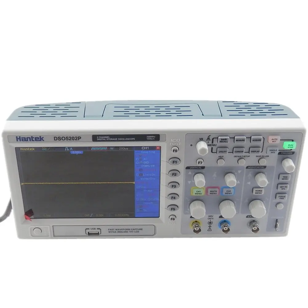 Hantek2D82 AUTO Oscilloscope 80MHz 250MSa/s Multifunction Automobile Oscilloscope Multimeter Signal Source Handheld 2CH Oscillos