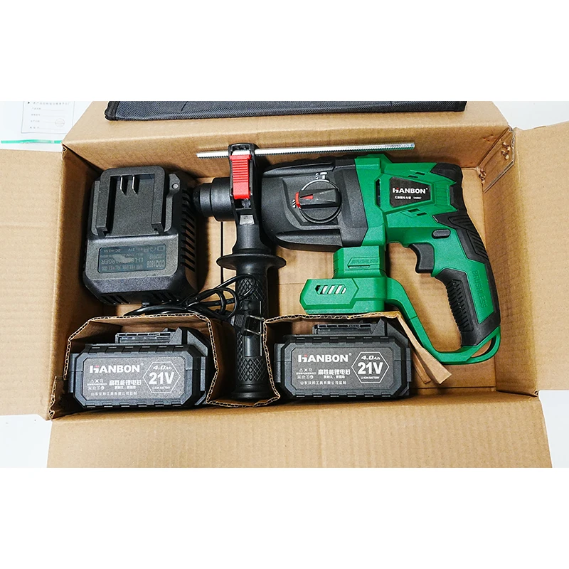 26mm High Power Lithium Brushless Jackhammer Cordless Rechargeable