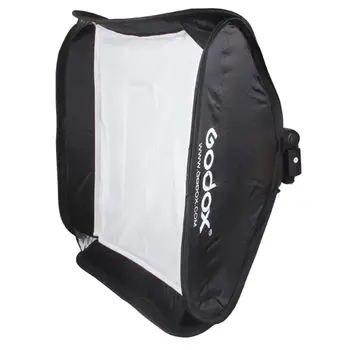 Godox Softbox 80*80cm + S Type Bracket Stable Bowens Mount Foldable Light Box Kit for Photography detail image