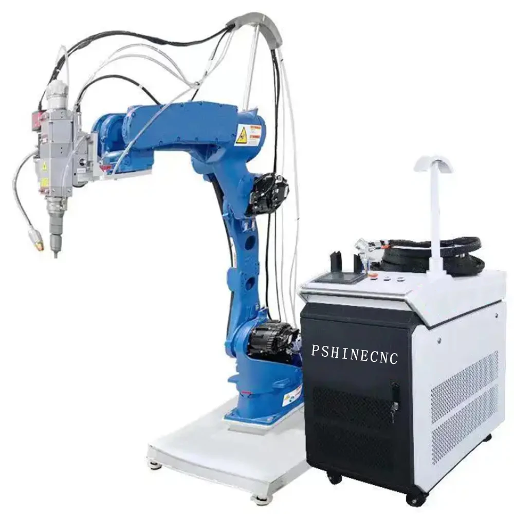 Artificial Intelligent Robot Fiber Laser Welding Machine 1000w 1500w 2000w 3000w Arm 6 Axis 8 Axis