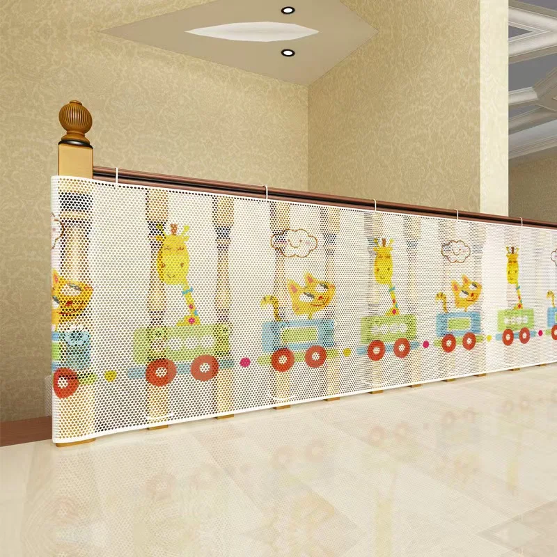Child Safety Baby Stair Guard Net Child-Proof Banister Mesh Railing for Balcony & Stairs Custom Cutting Processing Service