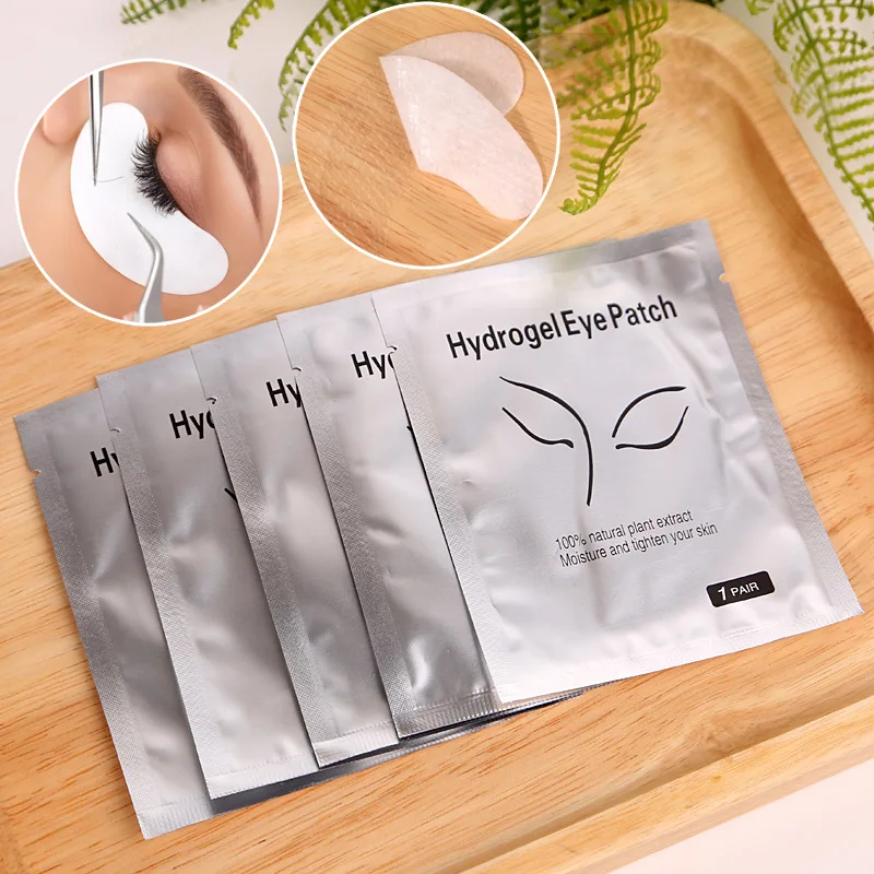 Mini Disposable Adhesive Silicon Lash Hydrogel Eyepads Under Eye Pad Wholesale Lint Eye Gel Patch for Eyelash Extension