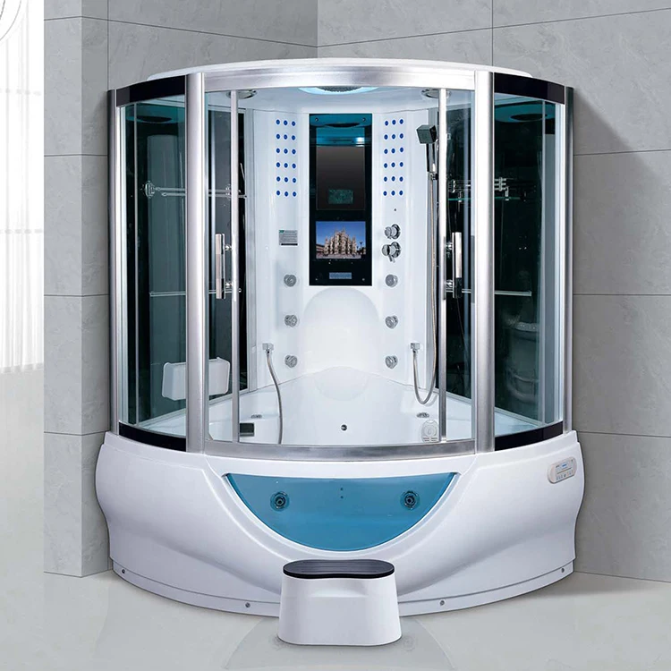 High Quality Stainless Steel Jetshower Rooms Big Size Cabin Sauna Spa