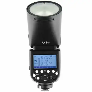Godox V1C V1N V1S V1F V1O V1P TTL 1/8000s HSS Li-ion Round Head Camera Photo Accessories Speedlite Flash for DSLR Cameras detail image