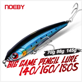 Noeby 70g/98g/145g Sinking Pencil Fishing Lures