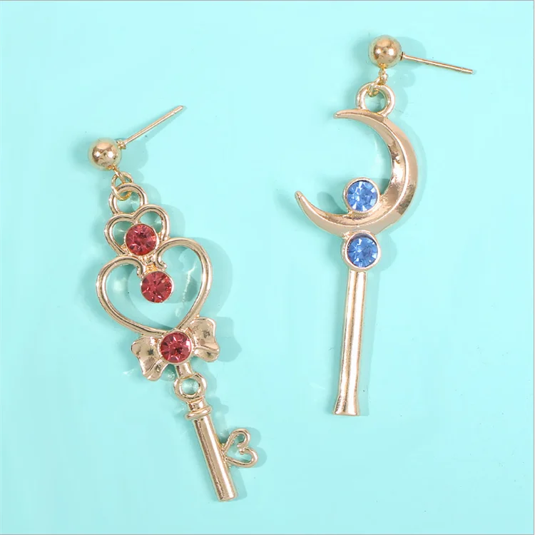 Anime Sailor Moon Earrings - Tongkat Sailor Moon Jewelry