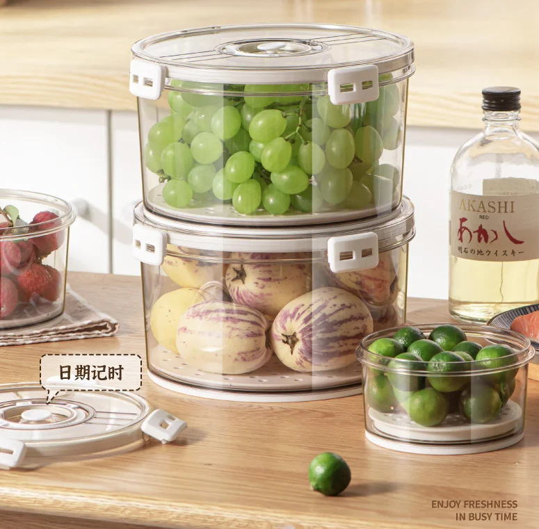 Large Fruit Containers For Fridge Containers Keep Fruits Vegetables