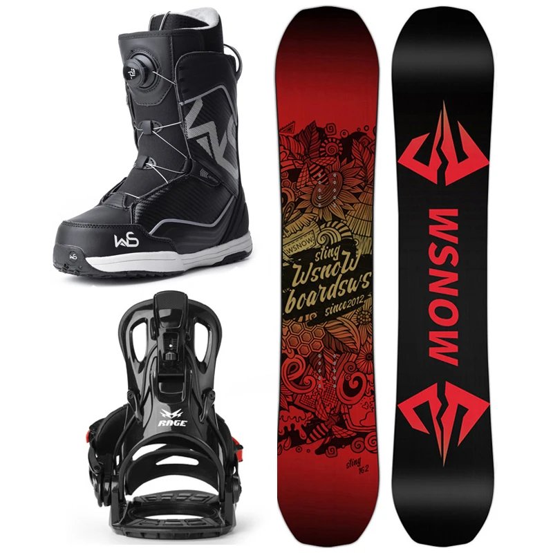 2022 New Snowboarding Custom Board Factory China Hard Board Child Adult Snowboard