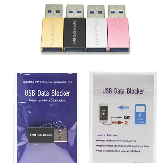 USB-A Defender for Quick Charging Printer and Computer Safe Charging Protection Against Juice Jacking and Hacking
