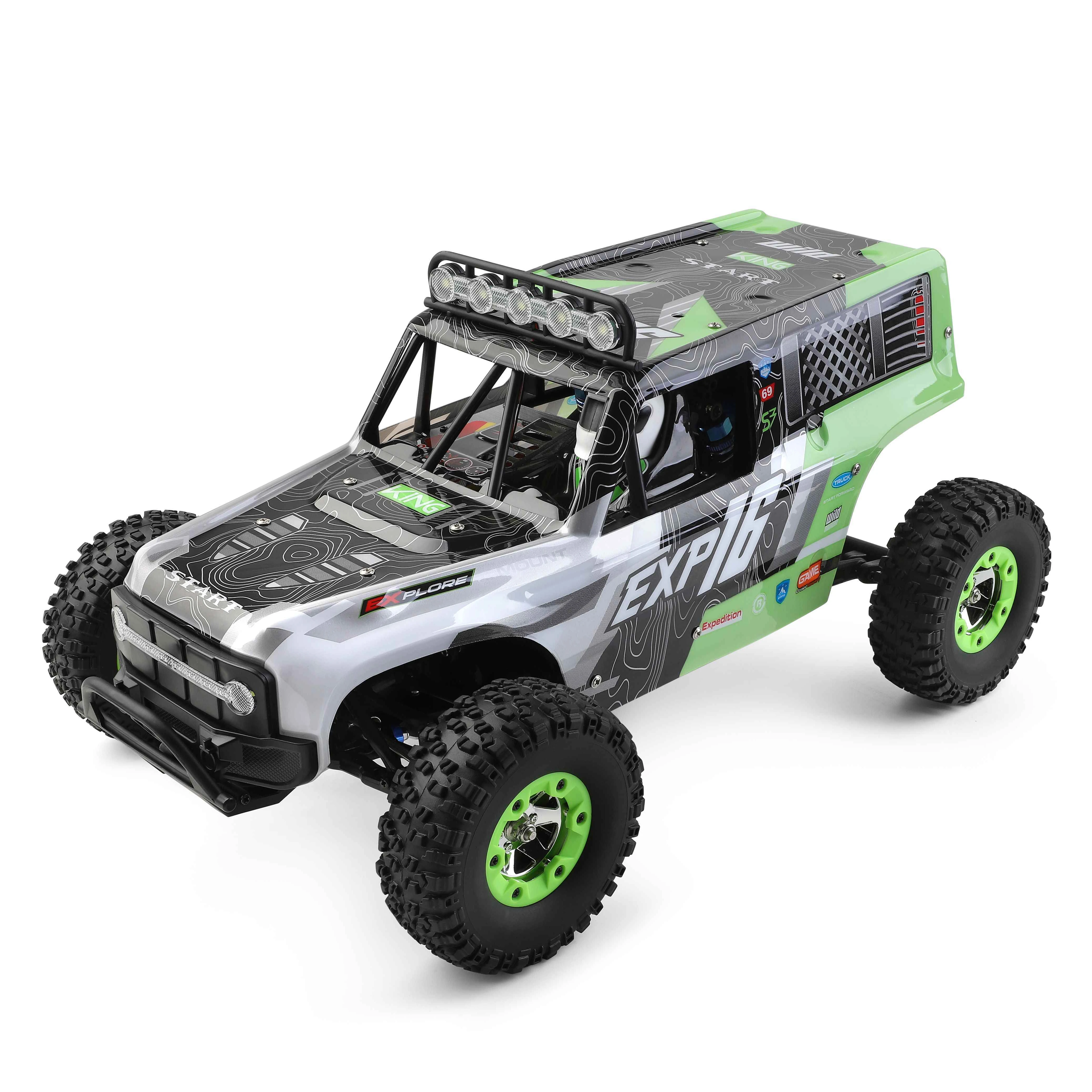 値下げ中！激レアWltoys 1:24クローラ　ラジコン　メタルVr WLTOYS 124006 RC CAR 1: 12 RCカートラック4W40km/h高速ロック