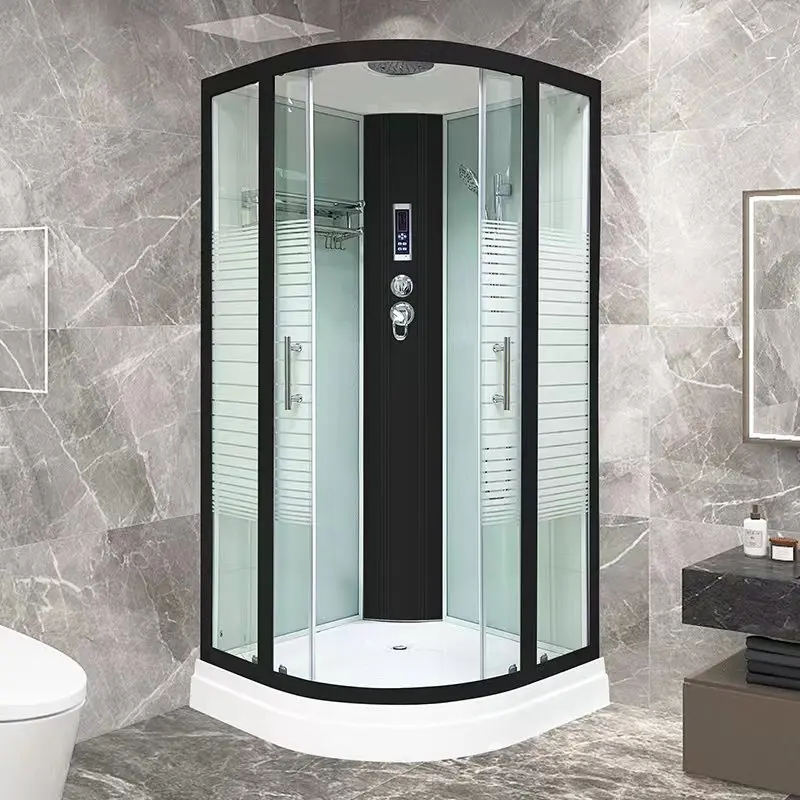 700x700 One Piece Moulded Shower Cubicles Complete Corner Shower ...