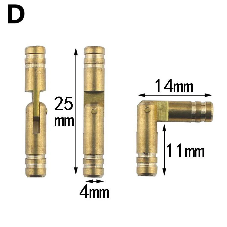 Humidor Butt Hinge Copper 8 Mm Invisible Hidden Hinges For Jewelry Box