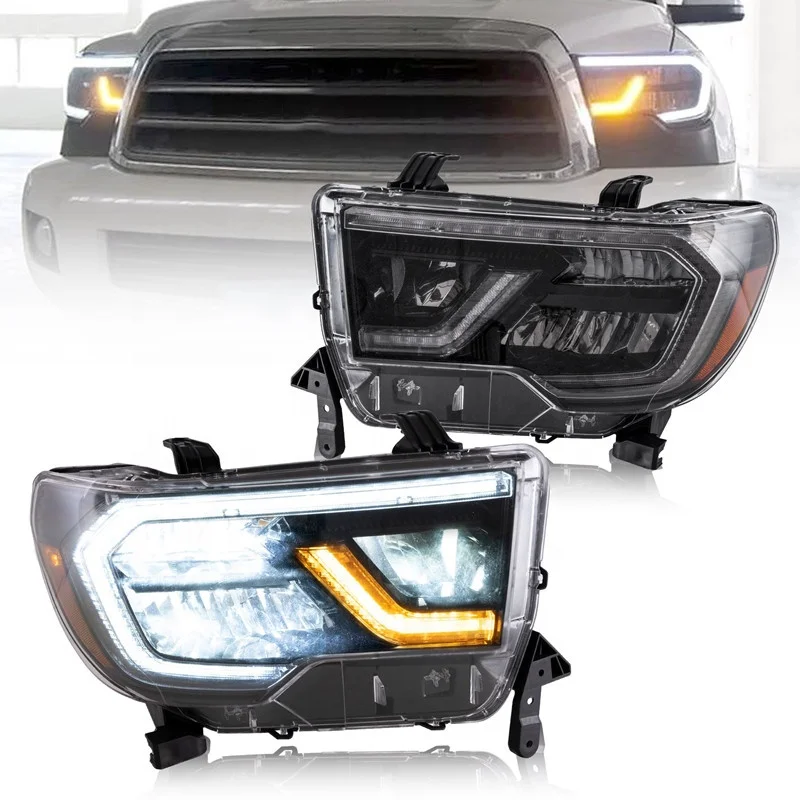 Full LED Headlights for Toyota Tundra 2007-2013 & Sequoia