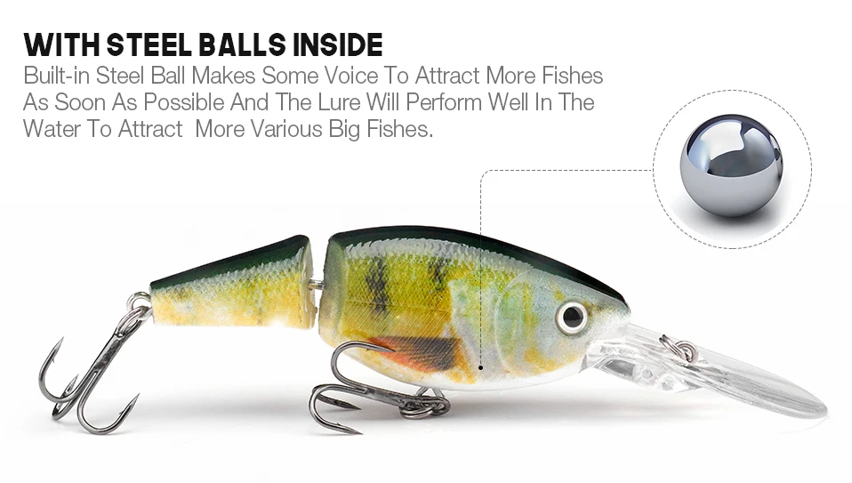 105mm 15g 2segments Minnow Floating Joint Swim Bait Fish Lure Molds