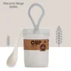 Beige- round cup