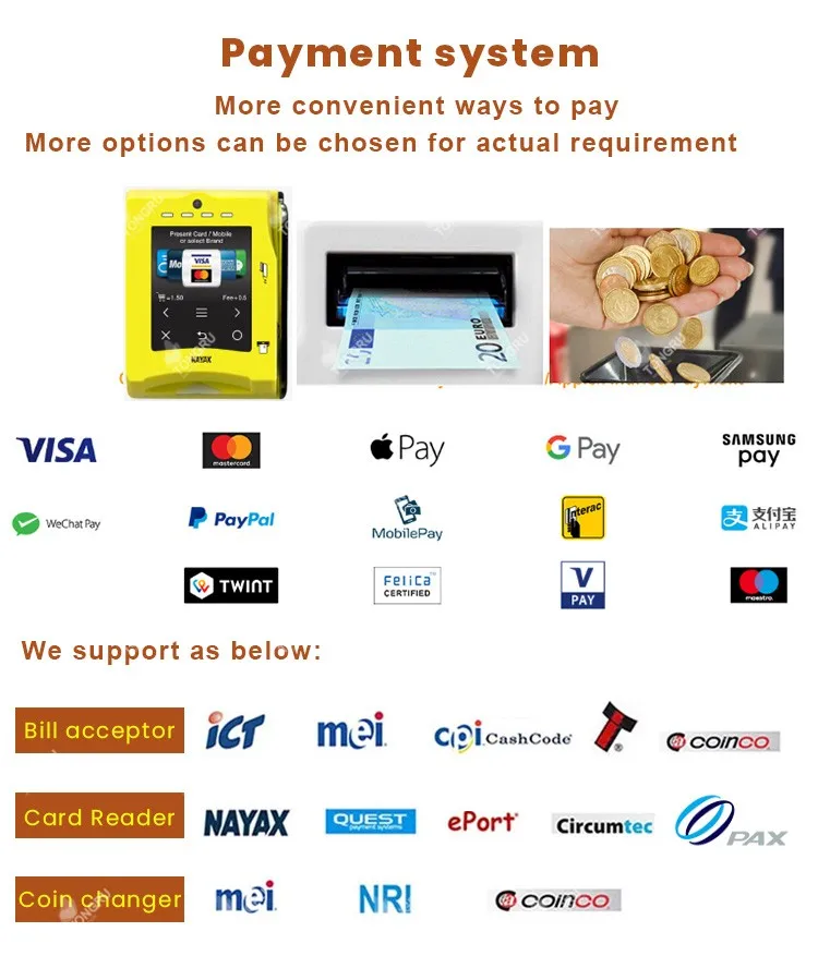 Automatic Food Bread Baking Vending Machines Fresh Baked Vending