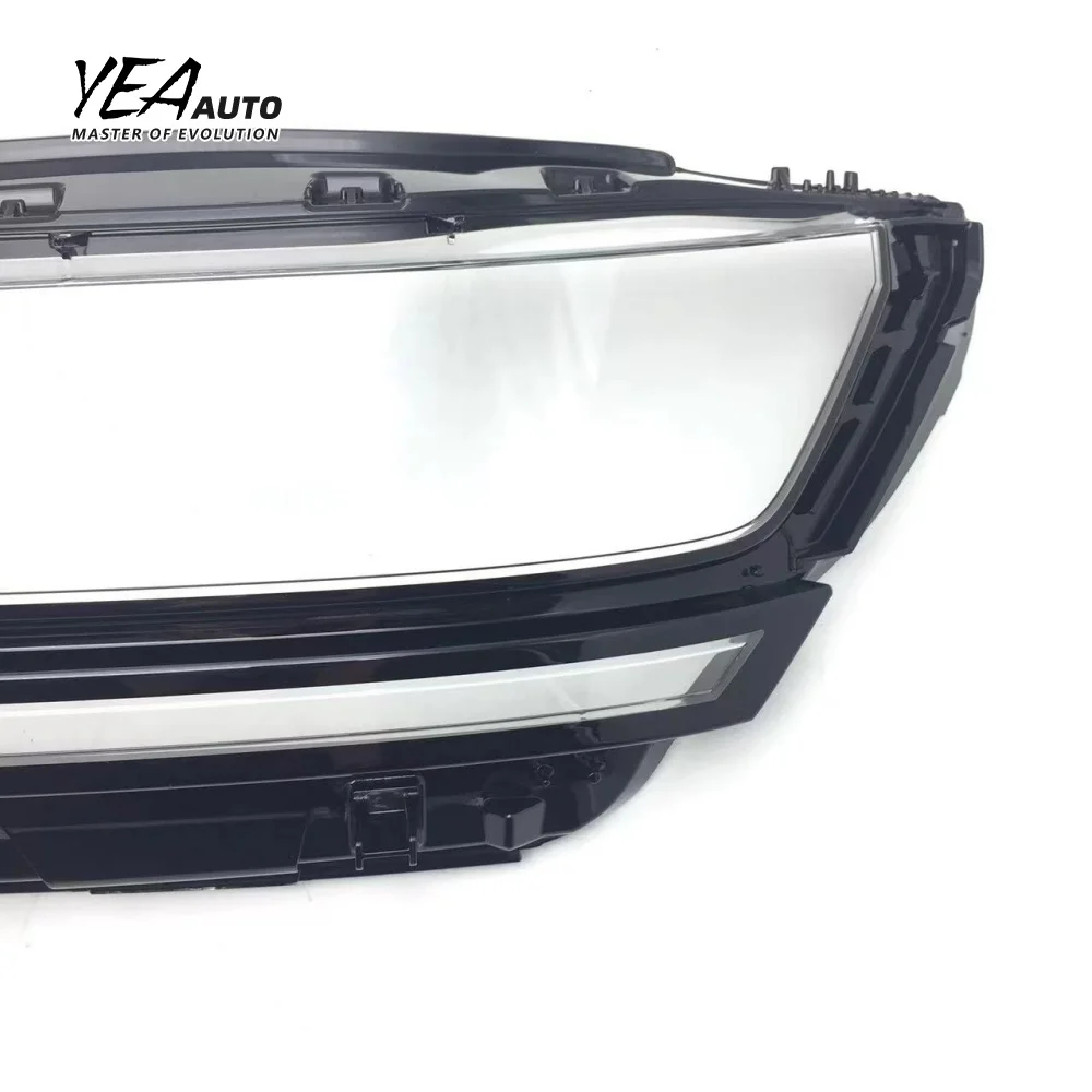 product car headlight glass lampshade cover lens for vw for volkswagon passat high configuration head light lens cover 2016   2018-17