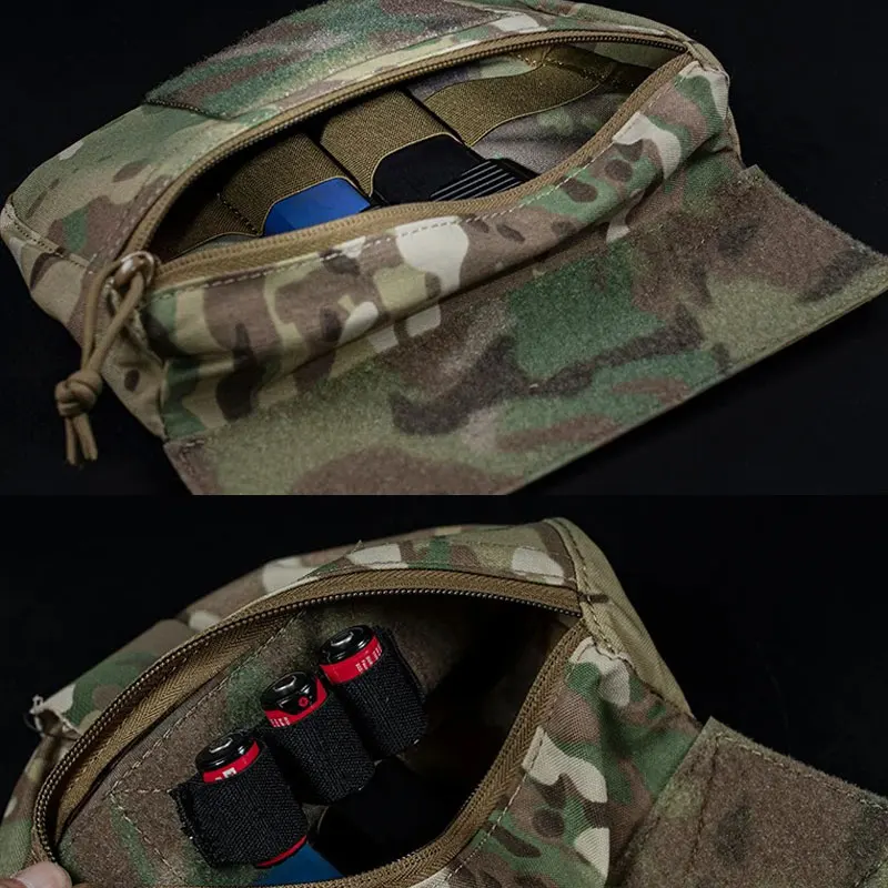 Cordura Fc Drop Pouch Chest Rigs Tactical Vest Bag With Zipper Closure