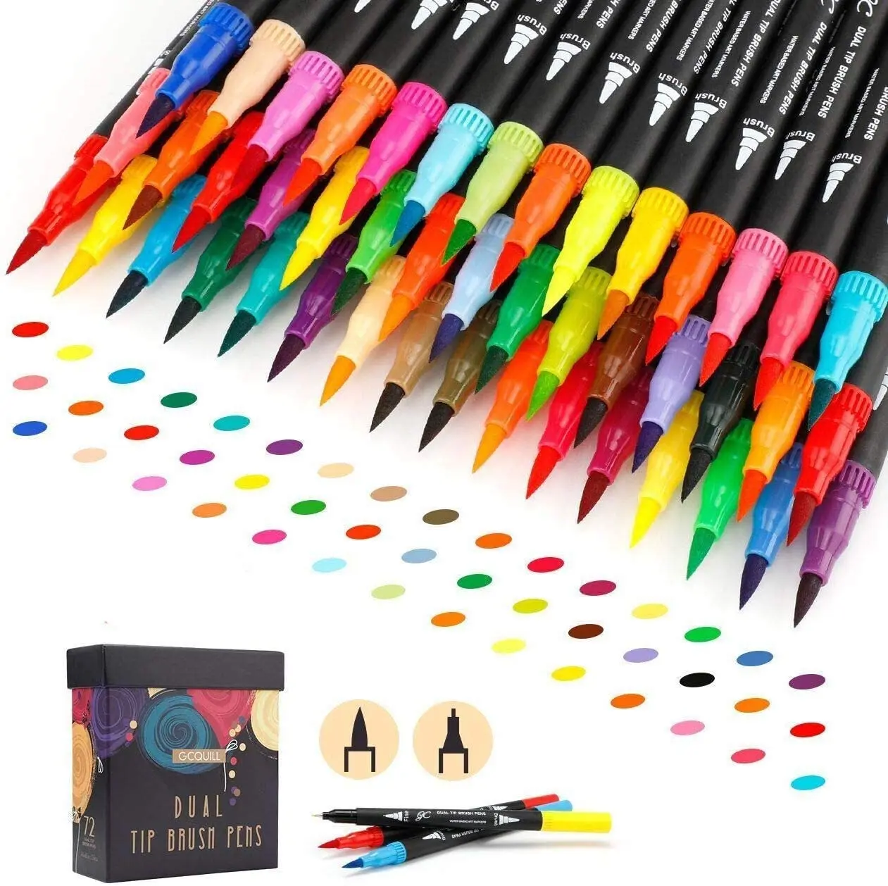 Watercolor Brush Pen Set - Dainayw, Art, Craft & Stationery