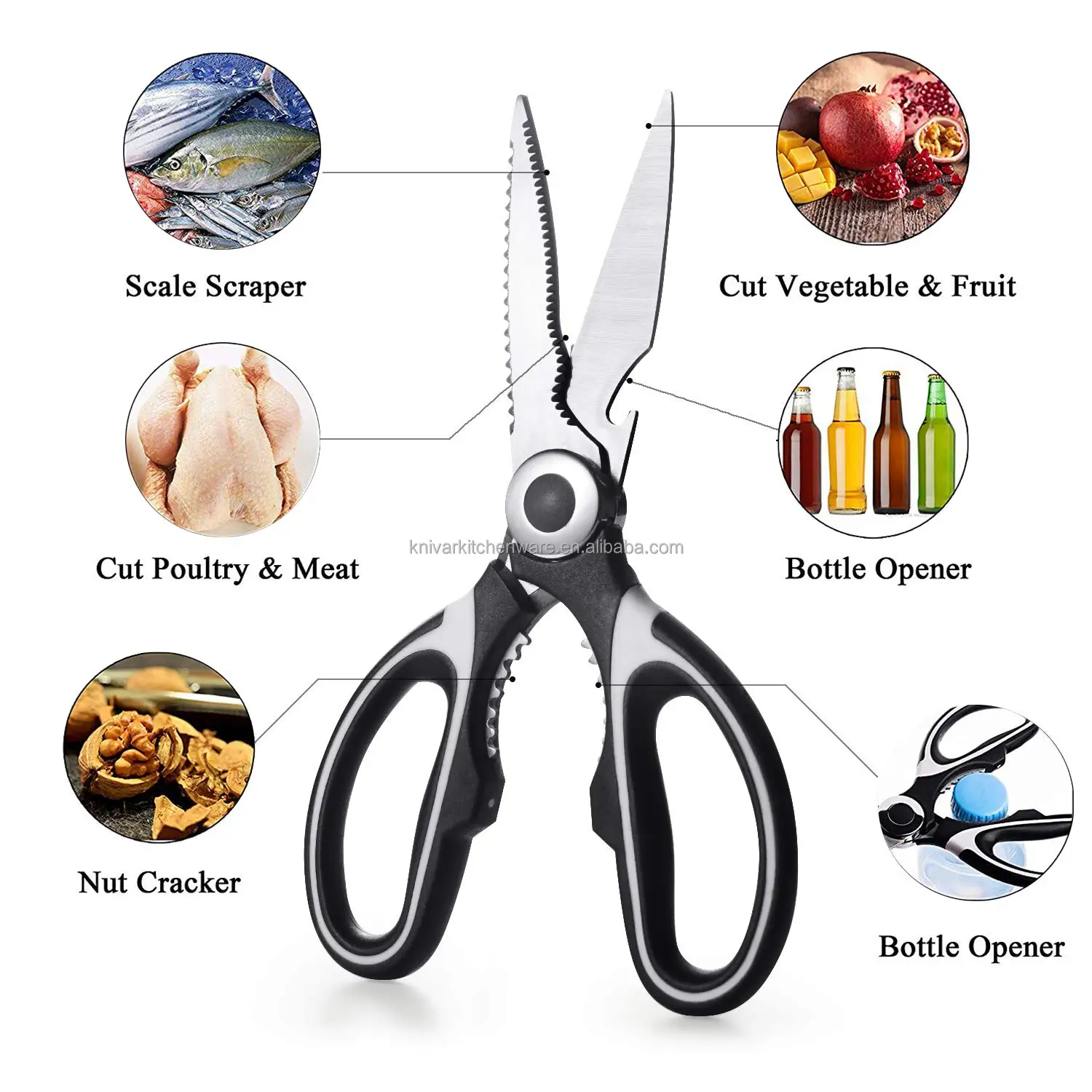 Home Stainless Steel Multifunction Dishwasher Safe Professional Laser